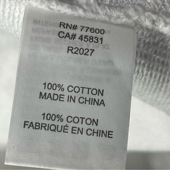 NWTs Sandrine Rose Oversized Raw Edge Hoodie Size Small - Picture 10 of 11